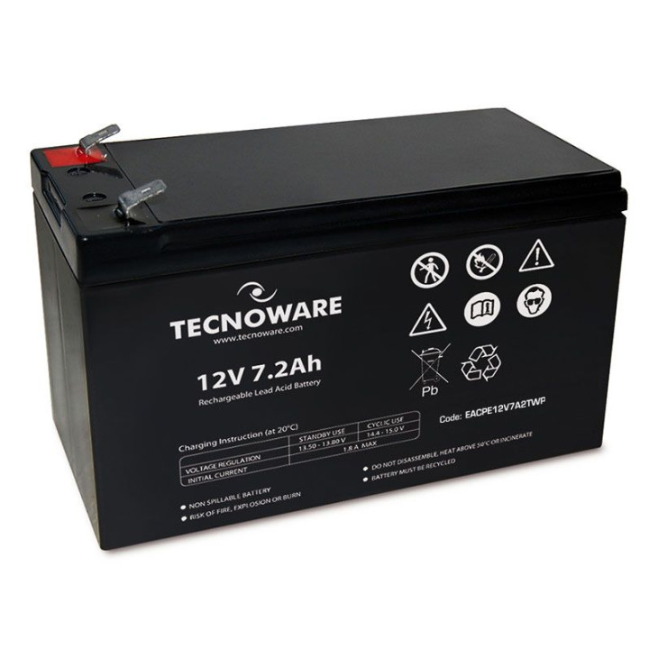 TECNOWARE POWER BATTERY TECNOWARE 12V 72AH FASTON 63 MM